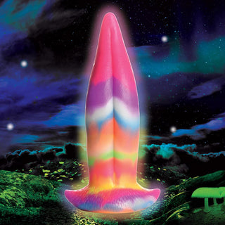 Creature Cocks Unicorn Tongue Glow-in-the-Dark Silicone Dildo - Horny Stoner