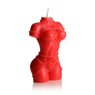 Master Series Bound Goddess Drip Candle Red - Horny Stoner