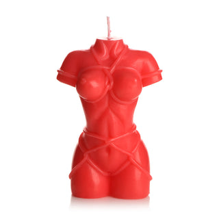 Master Series Bound Goddess Drip Candle Red - Horny Stoner