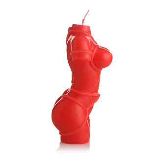 Master Series Bound Goddess Drip Candle Red - Horny Stoner