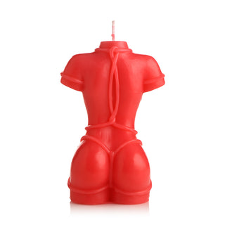 Master Series Bound Goddess Drip Candle Red - Horny Stoner