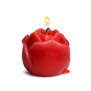 Master Series Flaming Rose Drip Candle - Horny Stoner