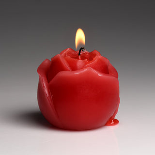 Master Series Flaming Rose Drip Candle - Horny Stoner