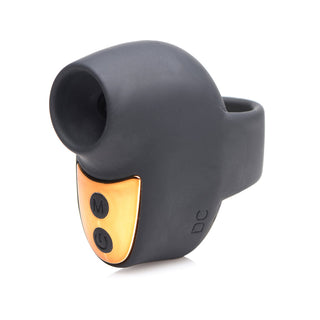 Shegasm Mini 12X Mini Silicone Clit Stimulator Black - Horny Stoner