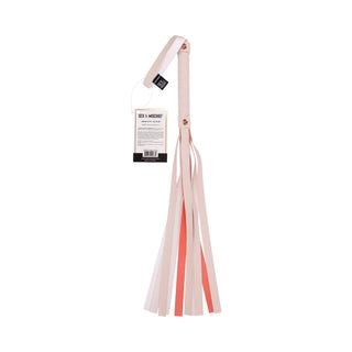 Sportsheets Sex & Mischief Peaches 'n CreaMe Stripe Flogger - Horny Stoner