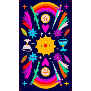 Rainbow Tarot: 78 Cards & Guidebook - Horny Stoner
