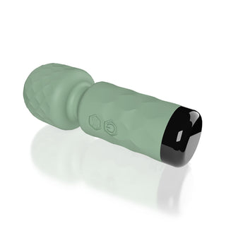 Screaming O Cuties Winny Vibrating Mini Wand Sage Green - Horny Stoner