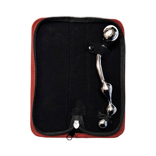 Rouge Stainless Steel Prostate Probe in Case - Horny Stoner