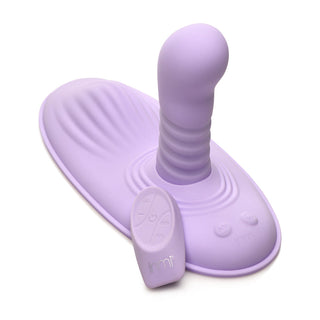 INMI Thrust 'N' Grind Thrusting & Vibrating with Remote Silicone Grinder - Horny Stoner