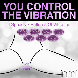 INMI Thrust 'N' Grind Thrusting & Vibrating with Remote Silicone Grinder - Horny Stoner