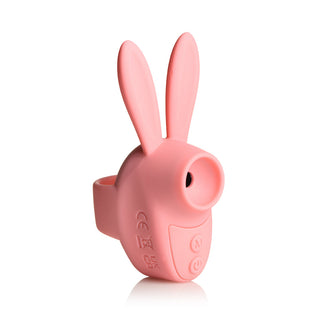 Shegasm Sucky Bunny Clit Stimulator Pink - Horny Stoner