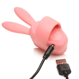 Shegasm Sucky Bunny Clit Stimulator Pink - Horny Stoner