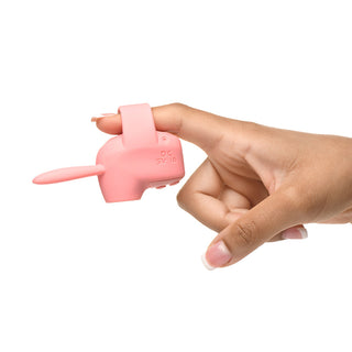 Shegasm Sucky Bunny Clit Stimulator Pink - Horny Stoner