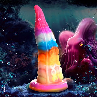 Creature Cocks Luminoctopus Glow-in-the-Dark Tentacle Dildo - Horny Stoner