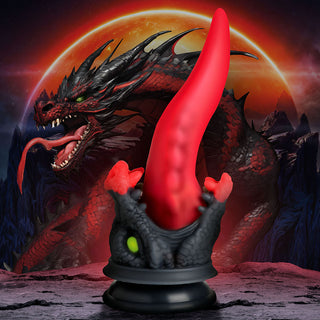 Creature Cocks Dragon Roar Silicone Dildo - Horny Stoner