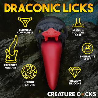 Creature Cocks Dragon Roar Silicone Dildo - Horny Stoner