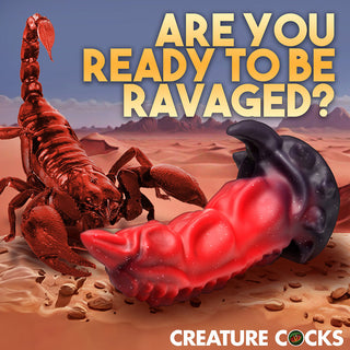 Creature Cocks King Scorpion Silicone Dildo - Horny Stoner