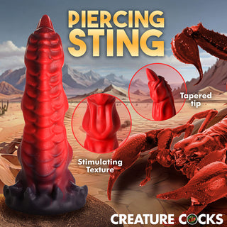 Creature Cocks King Scorpion Silicone Dildo - Horny Stoner