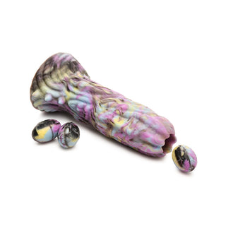 Creature Cocks Dragon Spawn Dragon Ovipositor Silicone Dildo with Eggs - Horny Stoner