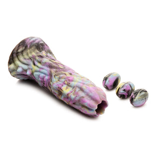 Creature Cocks Dragon Spawn Dragon Ovipositor Silicone Dildo with Eggs - Horny Stoner