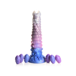 Creature Cocks Tenta-Queen Ovipositor Silicone Dildo with Eggs - Horny Stoner