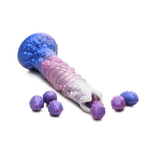 Creature Cocks Tenta-Queen Ovipositor Silicone Dildo with Eggs - Horny Stoner
