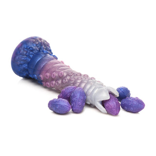 Creature Cocks Tenta-Queen Ovipositor Silicone Dildo with Eggs - Horny Stoner