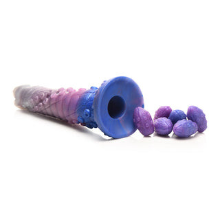 Creature Cocks Tenta-Queen Ovipositor Silicone Dildo with Eggs - Horny Stoner