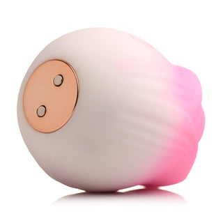 Bloomgasm Pulsing Petals Throbbing Rose Stimulator Pink - Horny Stoner