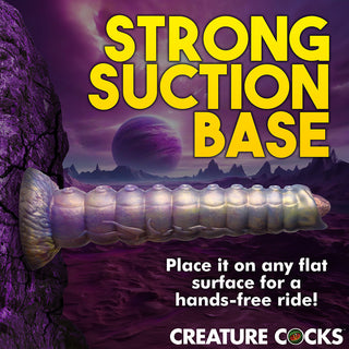 Creature Cocks Deep Invader Tentacle Ovipositor Silicone Dildo with Eggs - Horny Stoner