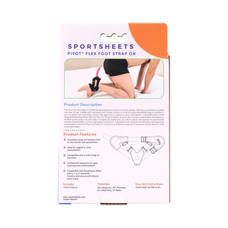 Sportsheets Pivot Flex Foot Strap On - Horny Stoner
