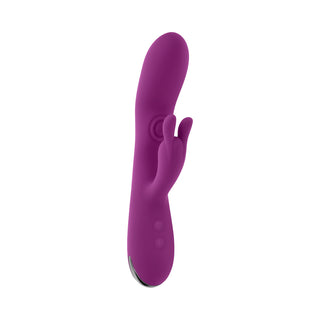 Playboy Busy Bunny Rechargeable Dual Stimulator Vibrator Silicone Wild Aster - Horny Stoner