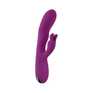 Playboy Busy Bunny Rechargeable Dual Stimulator Vibrator Silicone Wild Aster - Horny Stoner