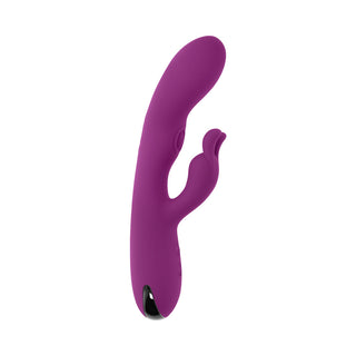 Playboy Busy Bunny Rechargeable Dual Stimulator Vibrator Silicone Wild Aster - Horny Stoner
