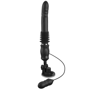 Fetish Fantasy Ultimate Rechargeable Silicone Thruster And Vibrator Set With Detachable Suction Cup Base