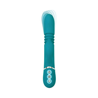 Adam & Eve Eve's Rechargeable Thrusting Rabbit - Horny Stoner