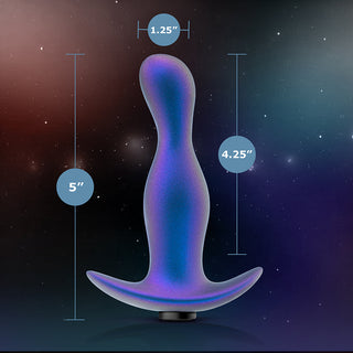 Anal Adventures Matrix Odyssey Prostate Stimulator Space Age Blue - Horny Stoner