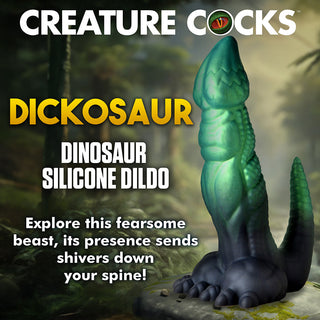 Creature Cocks Dickosaur Dinosaur Silicone Dildo - Horny Stoner