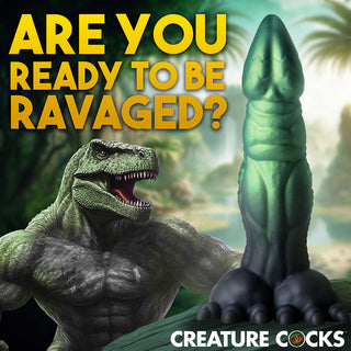 Creature Cocks Dickosaur Dinosaur Silicone Dildo - Horny Stoner