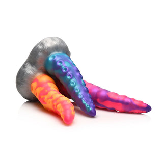 Creature Cocks Tentacle Trio Silicone Dildo With Three Different Size Tentacles