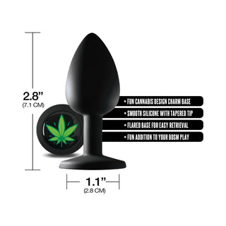 Stoner Vibes Chronic Collection Butt Plug Small - Horny Stoner