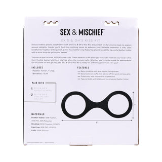 Sportsheets Sex & Mischief Ex's & Oh's Kiss Kit - Horny Stoner