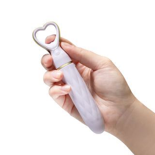 Delice Heartthrob Lavender Love Rechargeable Finger Vibrator