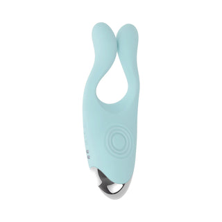 Evolved Couples Therapy Rechargeable Silicone Flexible Arm Tapping Finger Vibrator Mint - Horny Stoner
