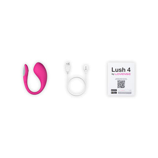 Lovense Lush 4 Bluetooth Remote-Controlled Egg Vibrator - Horny Stoner