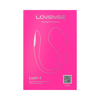 Lovense Lush 4 Bluetooth Remote-Controlled Egg Vibrator - Horny Stoner