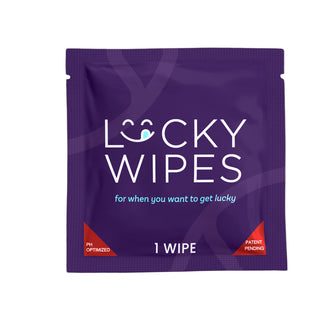 Sweetums Lucky Wipes Strawberries & Cream Flavor 10-Pack - Horny Stoner