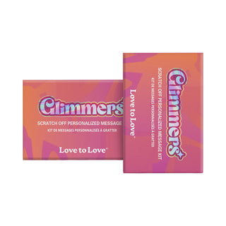 Love to Love Glimmers Scratch Off Personalized Message Kit - Horny Stoner