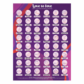 Love to Love Chasing Memories Scratch Off Intimate Bucket List - Horny Stoner