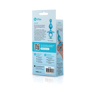 b-Vibe Butties Pop Beaded Silicone Plug - Horny Stoner